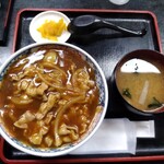 能登屋 - ｶﾚｰ丼