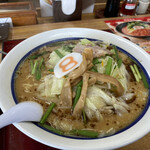 ８番らーめん - 料理写真:野菜こく旨ラーメン(¥770)+大盛(¥198)