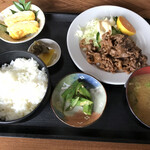 お食事処 いまむら - 本日の日替わり定食「焼肉定食」税込500円(^-^)