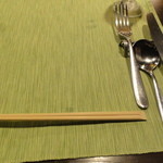 箸があるのは有り難いですネ＾＾