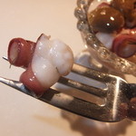 ristorante ANDREA - 前菜　温活だことピクルス　吸盤のアップ　【　２０１２年１０月　】 63