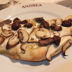 ristorante ANDREA - 洛陽とマッシュルーム　キノコのピッツア　【　２０１２年１０月　】 87