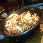 黒猫夜 - 陳さんの村のクレープぎょうざ／ほぐした後