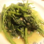 黒猫夜 - 空心菜の炒め