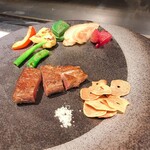 京橋 鉄板焼き 神戸牛 Sublime - 