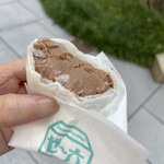 ゼー六 道修町店 - 食べかけで失礼します。柔らかいのでどうしても歯形が！笑