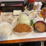 とんかつ かつ壱 - ロースかつランチ　1200円