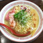 金町製麺 - キジ白湯そば　750円