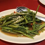 タイ料理 スワンナプームタイ - 空芯菜の唐辛子炒め