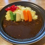 わ’かみす堂 - 牛すじカレーのアップ