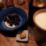 タニシの酒蒸し２０１２，１１