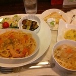 ちっとばっか - ある日のランチ（パスタ）