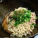 Shirunashi tantanmen kinguken - 汁なし担担麺(並、辛)　630円