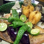 月波 - 焼物：ぐじ・おこぜ