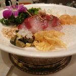 老香港酒家京都 - ブリのお刺身1