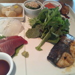 0467 Hase kamicho - プレートランチ