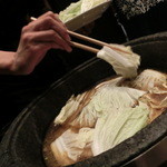 満拿 - 野菜を入れて