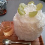 埜庵 - 塩ミルクシャインマスカット蜜1300円2021.09