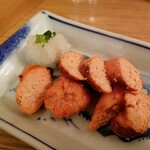 定食 美松 - 焼きタラコ・よく焼き。