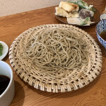 蕎麦 心空 - 穴子の天もりそば