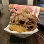 焼肉 元祖 江田屋 - 3.2秒ロース おろしポン酢添え