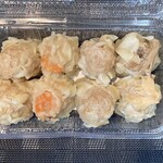 PAO PAO - 秋のシューマイセット ８ヶ　８２６円　（静岡県産まいたけシューマイ，和豚もちぶた肉シューマイ，エビシューマイ，黒豚シューマイ）　(2021/09)