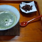 遅歩庵　いのう - 抹茶と甘納豆
