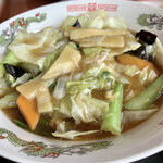 香港亭 - 野菜たっぷり中華丼