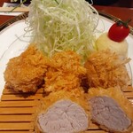 とんかつ ばんぶー - ロースのような甘さ、旨味のひれ肉