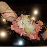 立喰い寿司＆BAR鮨處八千代 - ネギトロと炙り