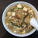 麺や二代目 夜来香 - 酢辣湯麺（味噌・小辛）：７５０円（税込）【２０２１年９月撮影】