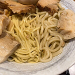 まるきつけ麺 - ２種類の麺