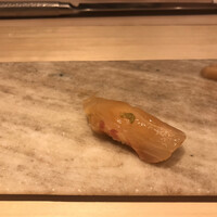 すし寿 - 真鯛の昆布締め柚子胡椒