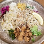 お食事ちゅうぼう - ビリヤニ２種盛り(麻婆豆腐付き)