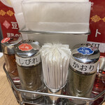 陳建一麻婆豆腐店 - 卓上調味料