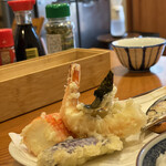 Tenfusa - 海老　海苔　かにかま　茄子　たまねぎ