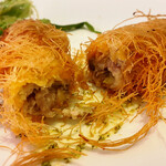 カイラダ - 中にはホタテとナスがたっぷり♡