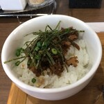 タムラ食堂 - ペッパーチャーシューミニ丼