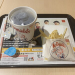 マクドナルド - プレミアムローストアイコーヒーＭとフライドポテトＳ