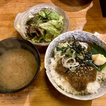 Taishuu Izakaya Daikakumei Areya Koreya - しらす沖漬け丼定食600円