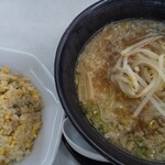 中国菜館 登龍門 - ラーメンチャーハンセット