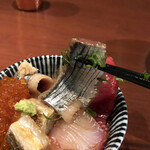 酒肴場 屯 - 秋の味覚サンマです。