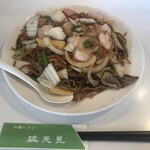 破天荒 - 料理写真:海老入り五目焼きそば