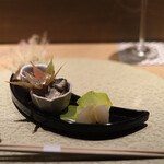 Ikebukuro Sushi Koshitsu Sora - 前菜3種盛り