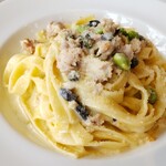 イタリア食堂 Mamma - Dﾗﾝﾁ1,150円☆鶏と枝豆のｸﾘ-ﾑｿ-ｽ ﾀﾘｱﾃｯﾚ☆9/28