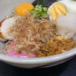 富士 - 見えませんがネギの下には刻み海苔が入っています