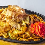 Yakisoba (stir-fried noodles) sauce from a street food stall