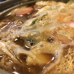 角丸 - 味噌煮込みうどん松（玉子入り）