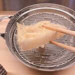 てんぷらと和食 山の上 - 蓮根分厚い