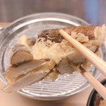 てんぷらと和食 山の上 - ごぼう分厚い